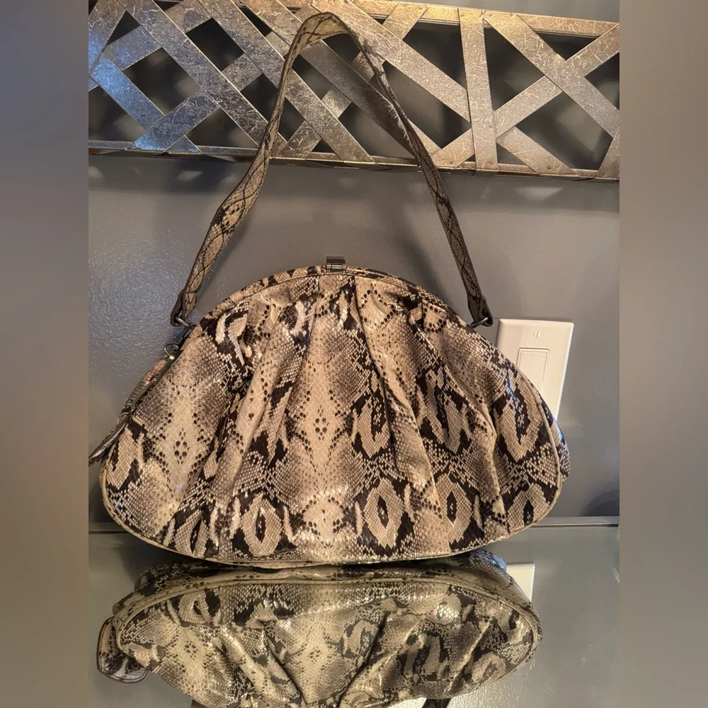 Jessica Simpson Python Embossed Purse - Picture 3 of 11